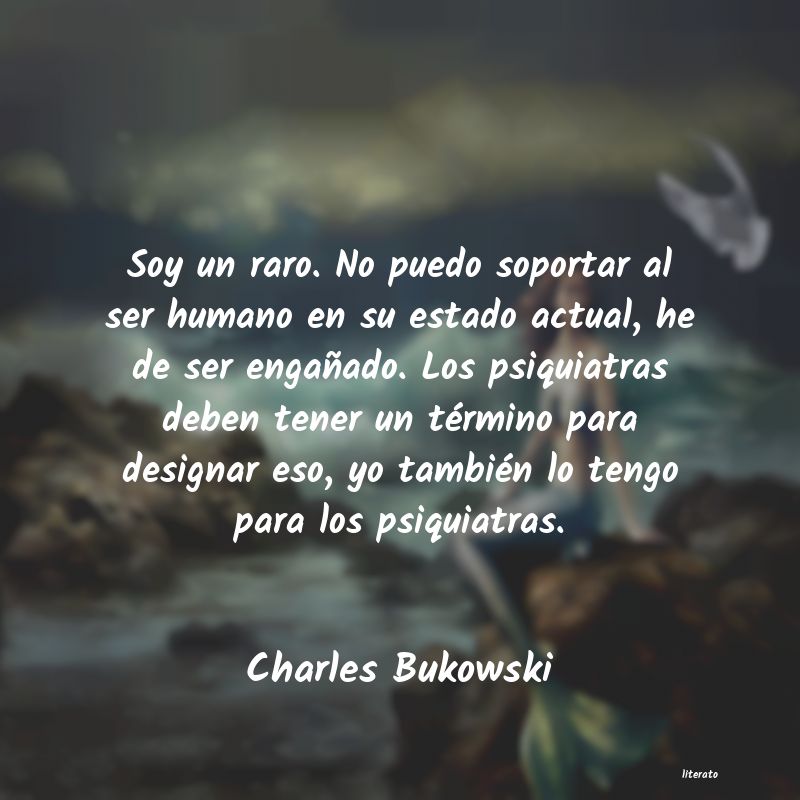 frases de Charles Bukowski