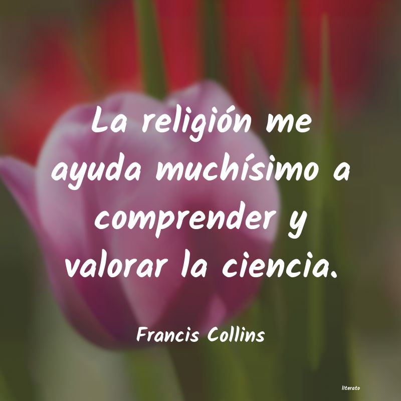 frases de Francis Collins