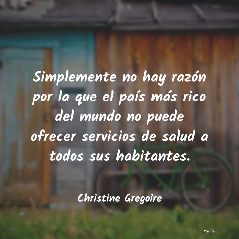 Frases de Christine Gregoire