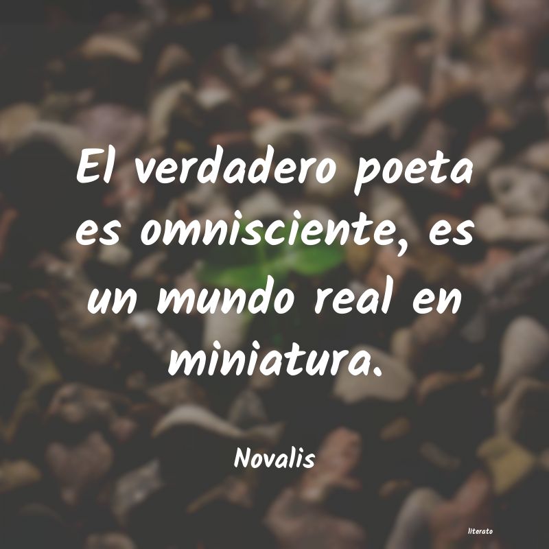 Frases de Novalis