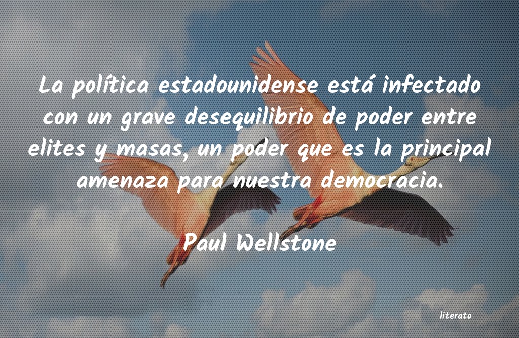Frases de Paul Wellstone