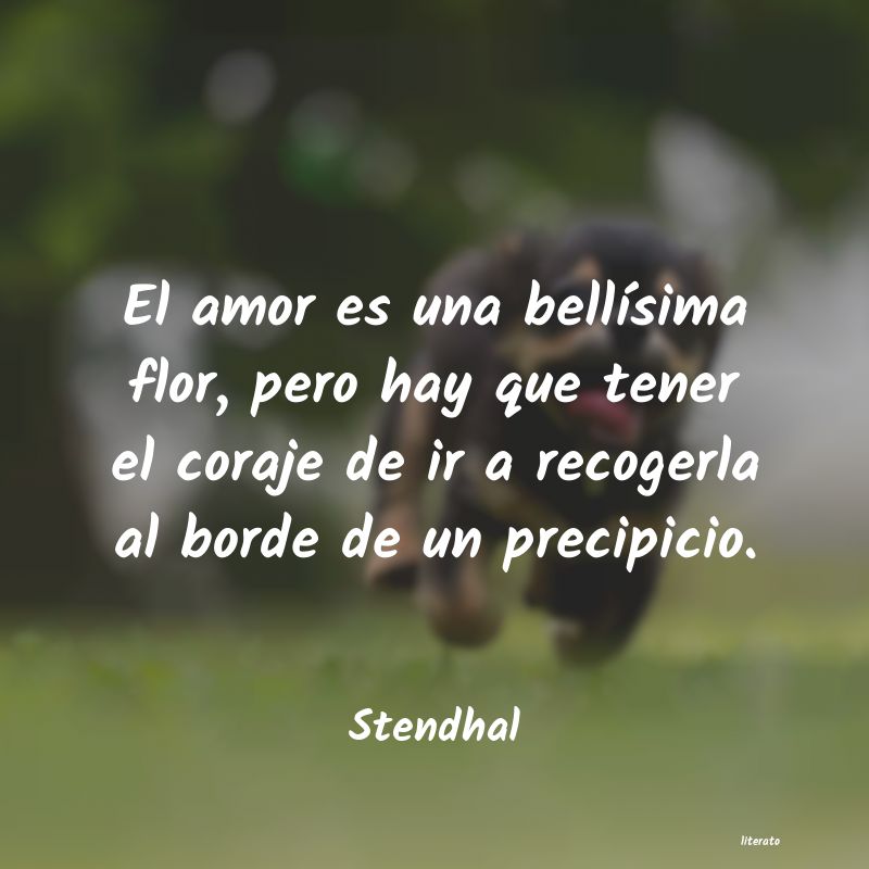 Frases de Stendhal