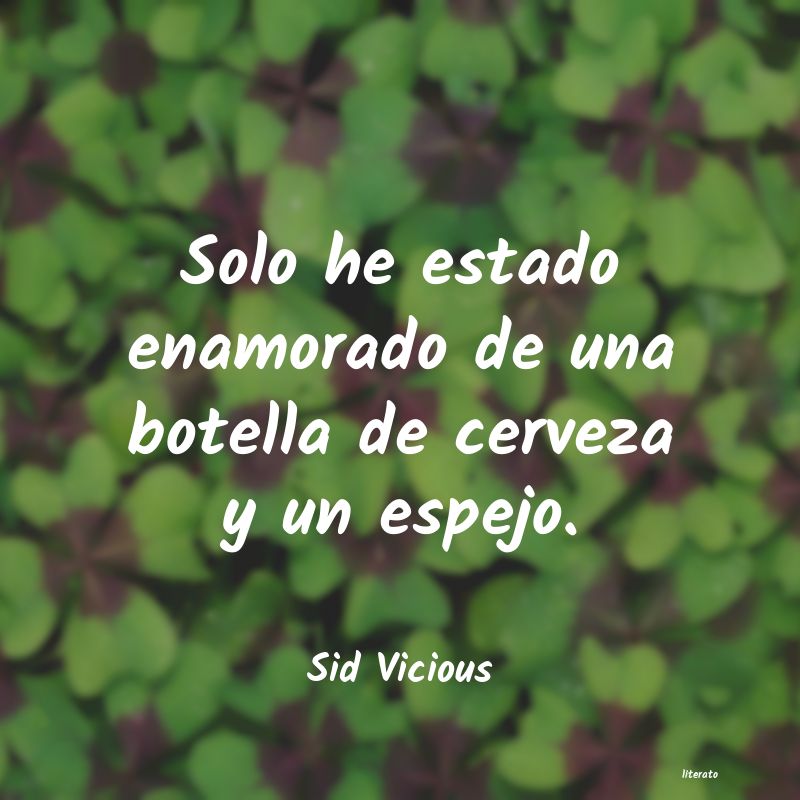 frases de Sid Vicious