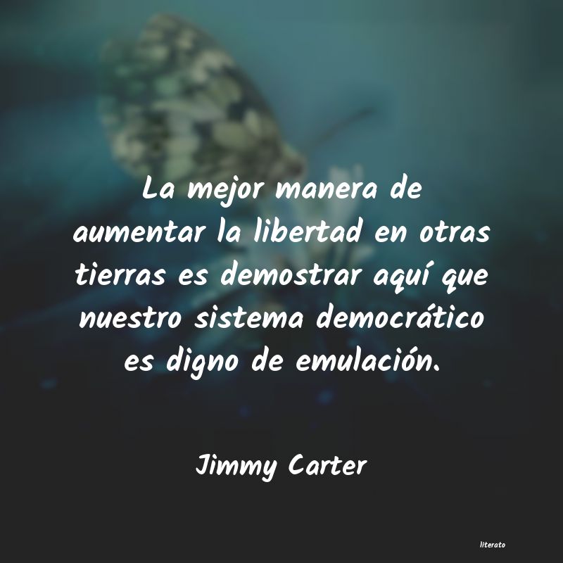 Frases de Jimmy Carter