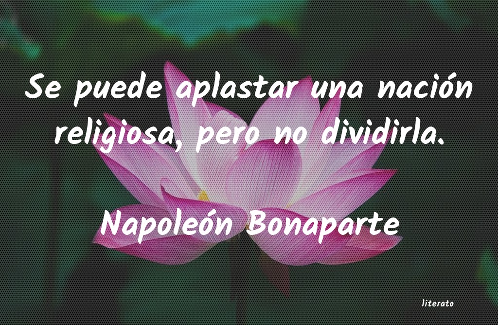 frases de Napoleón Bonaparte