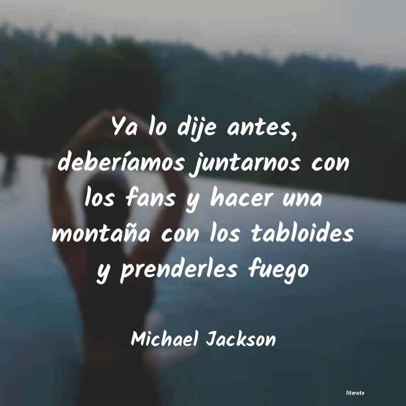 Frases de Michael Jackson