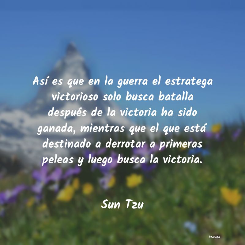 Frases de Sun Tzu