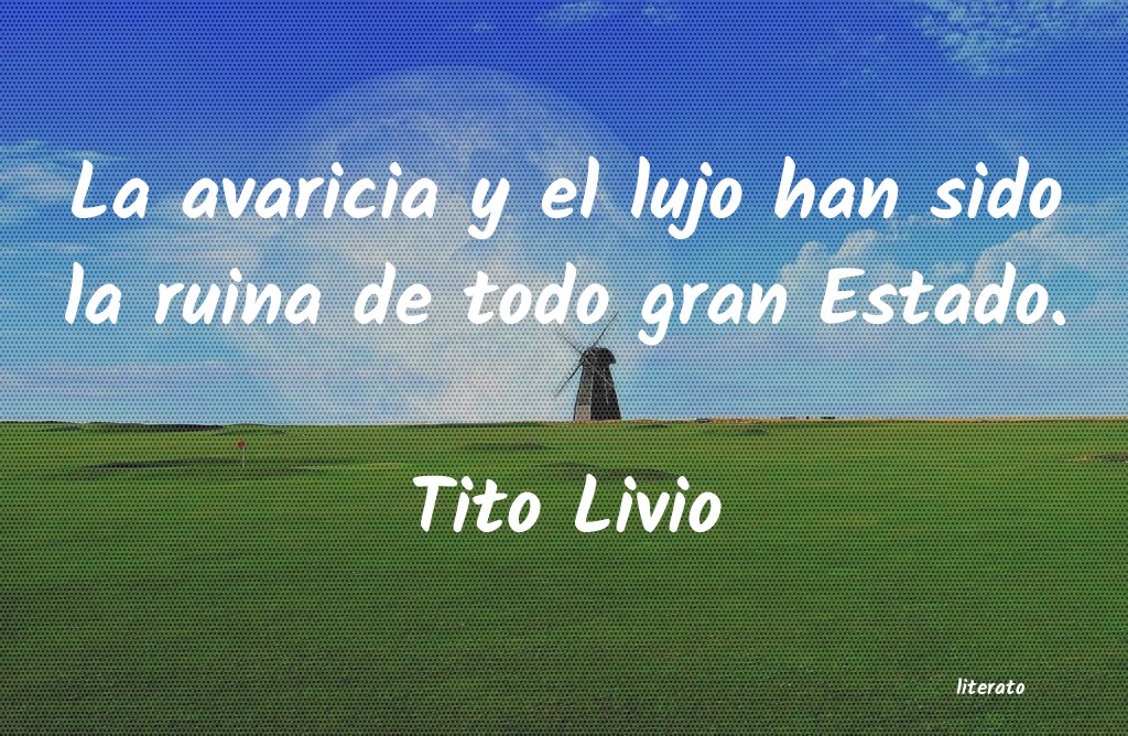 Frases de Tito Livio