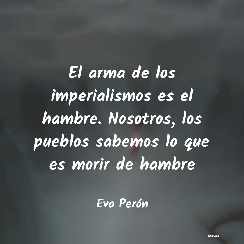 Frases de Eva Perón