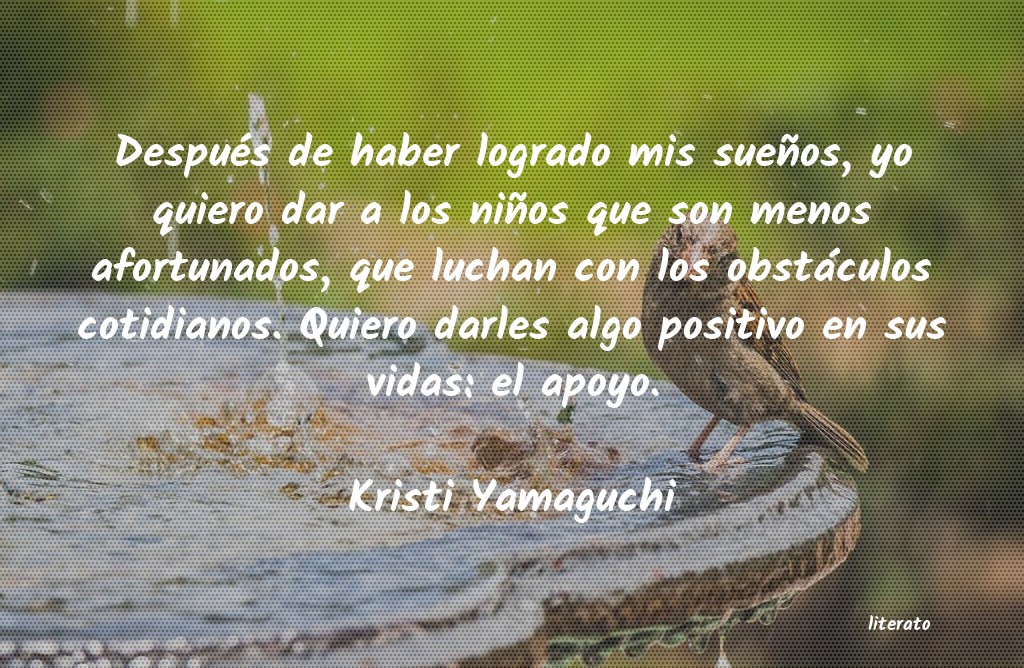 Frases de Kristi Yamaguchi