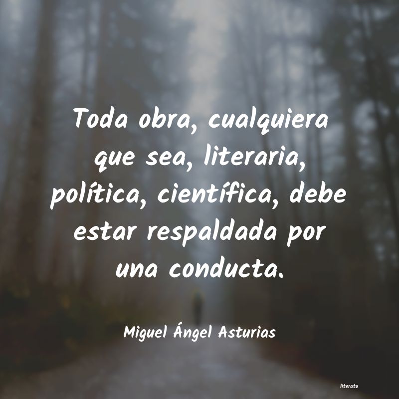 Frases de Miguel Ángel Asturias