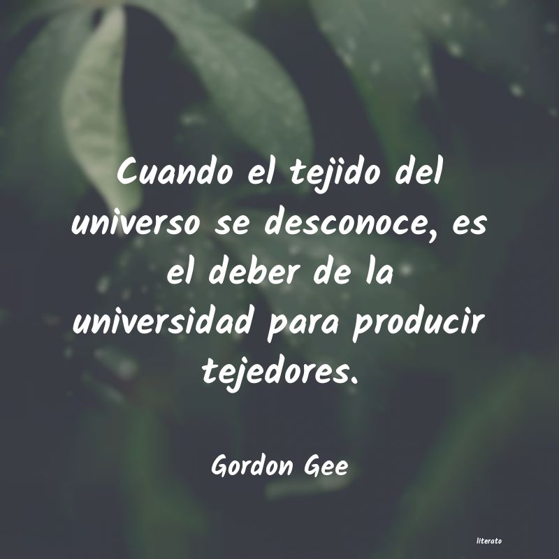 frases de Gordon Gee