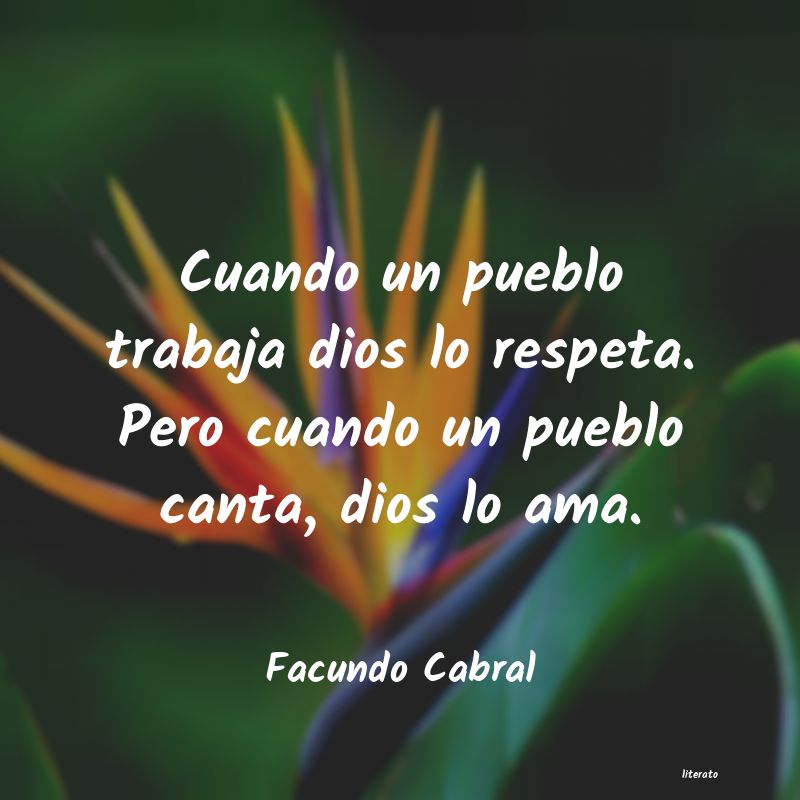 Frases de Facundo Cabral