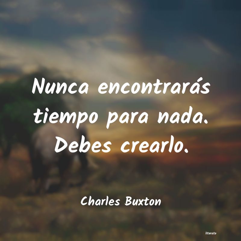 Frases de Charles Buxton