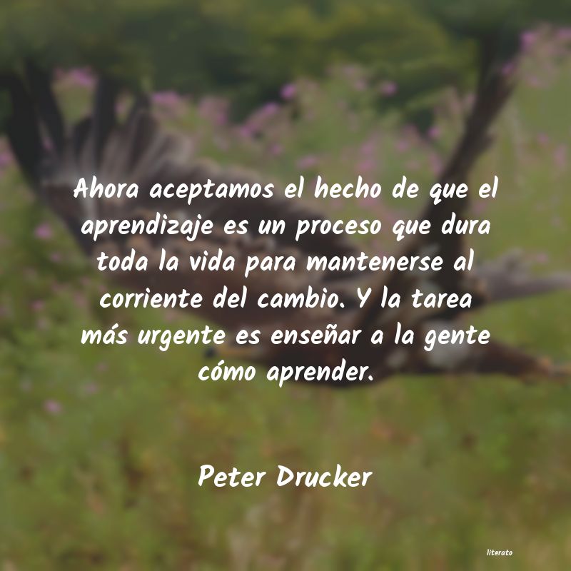 Frases de Peter Drucker