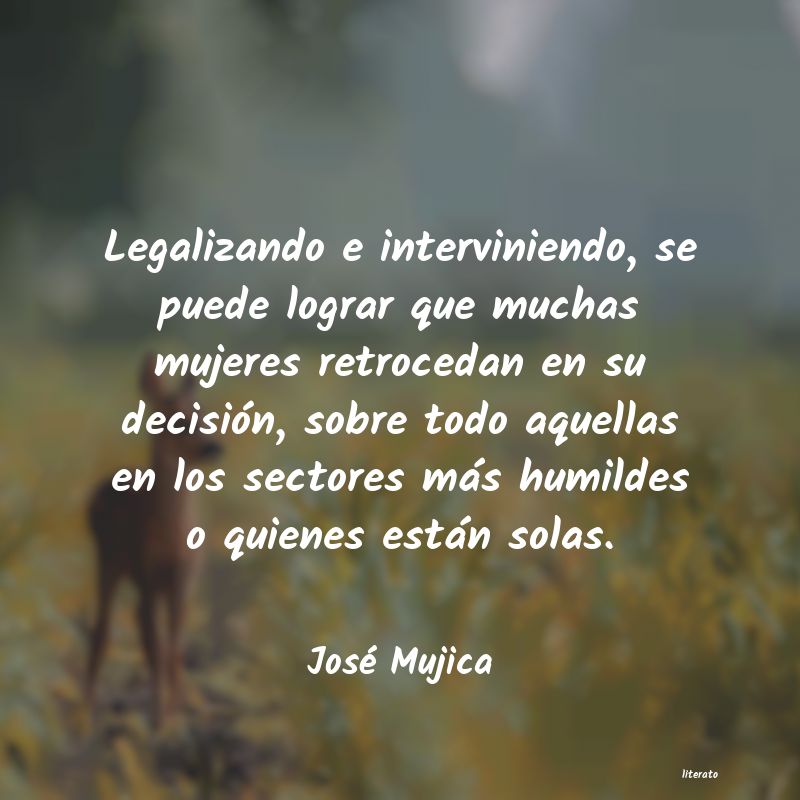 frases de José Mujica