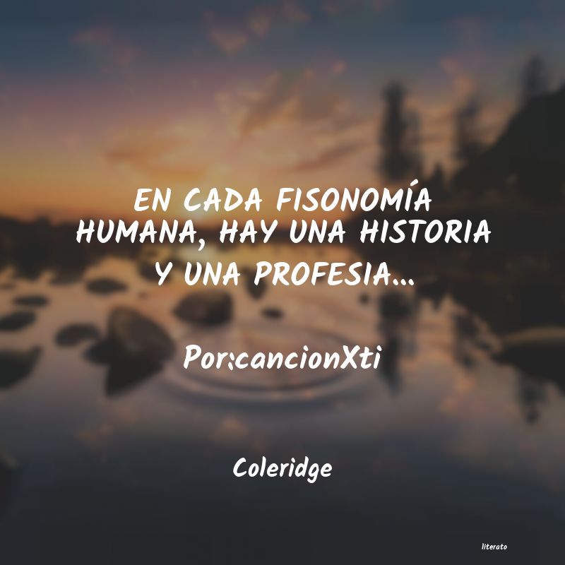 Frases de Coleridge