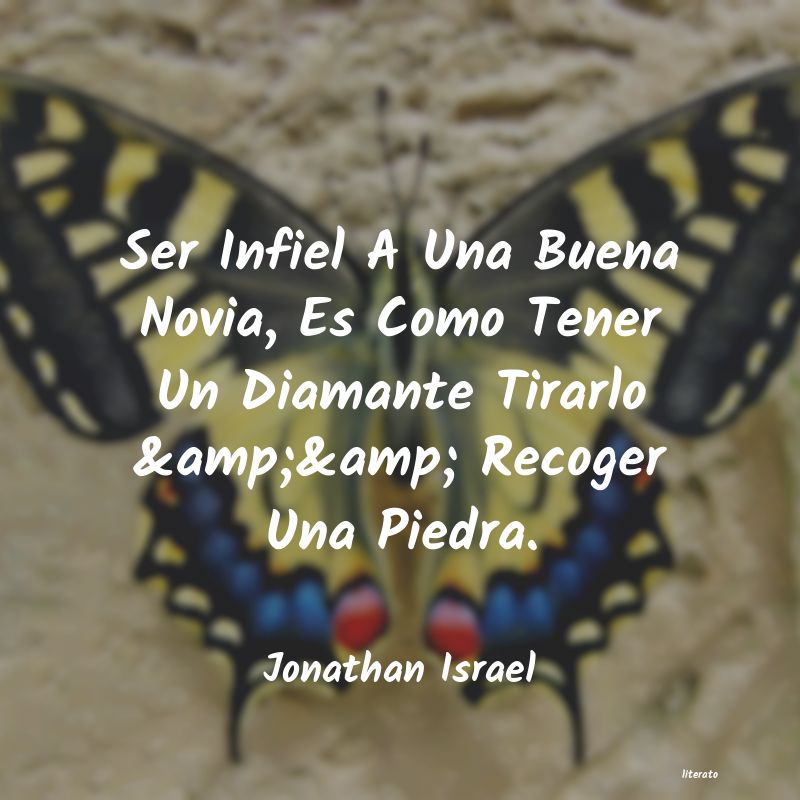 Frases de Jonathan Israel