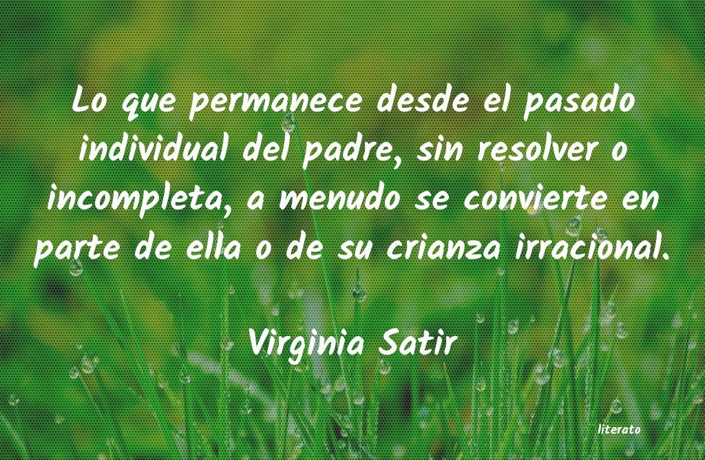 frases de Virginia Satir