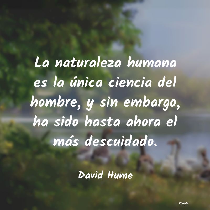 Frases de David Hume