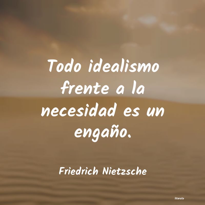 idealismo