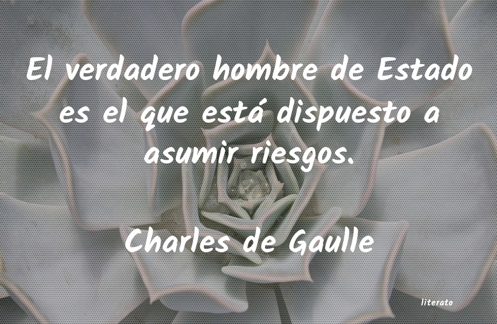 frases de Charles de Gaulle