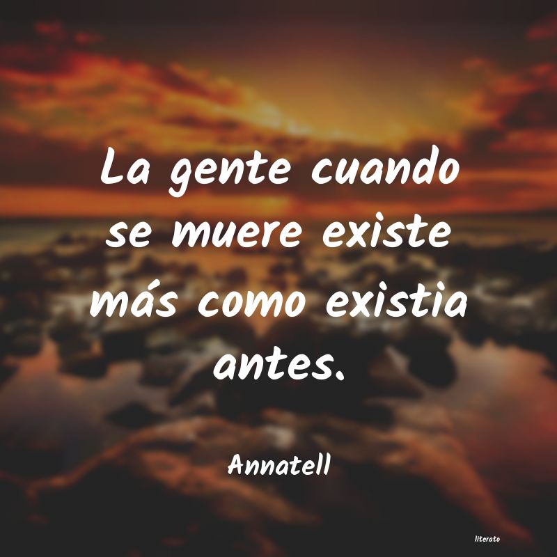 frases de Annatell