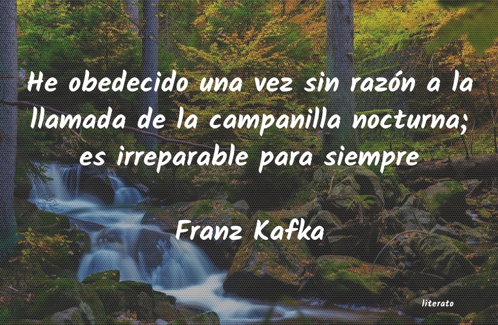 frases de Franz Kafka