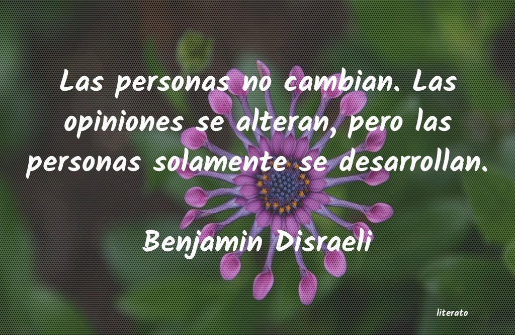 frases de Benjamin Disraeli