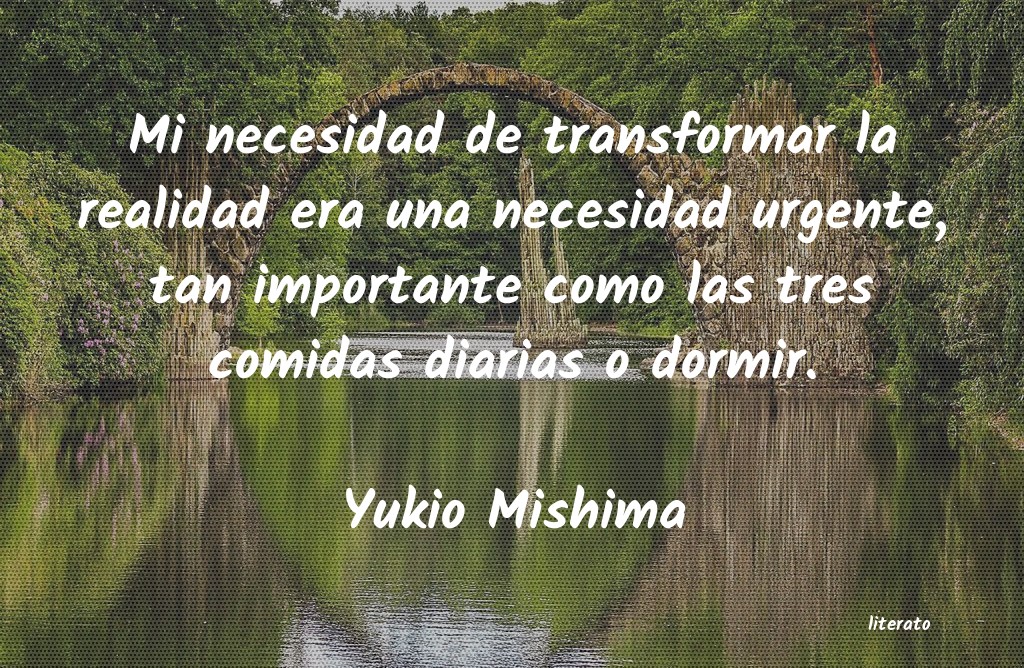 Frases de Yukio Mishima