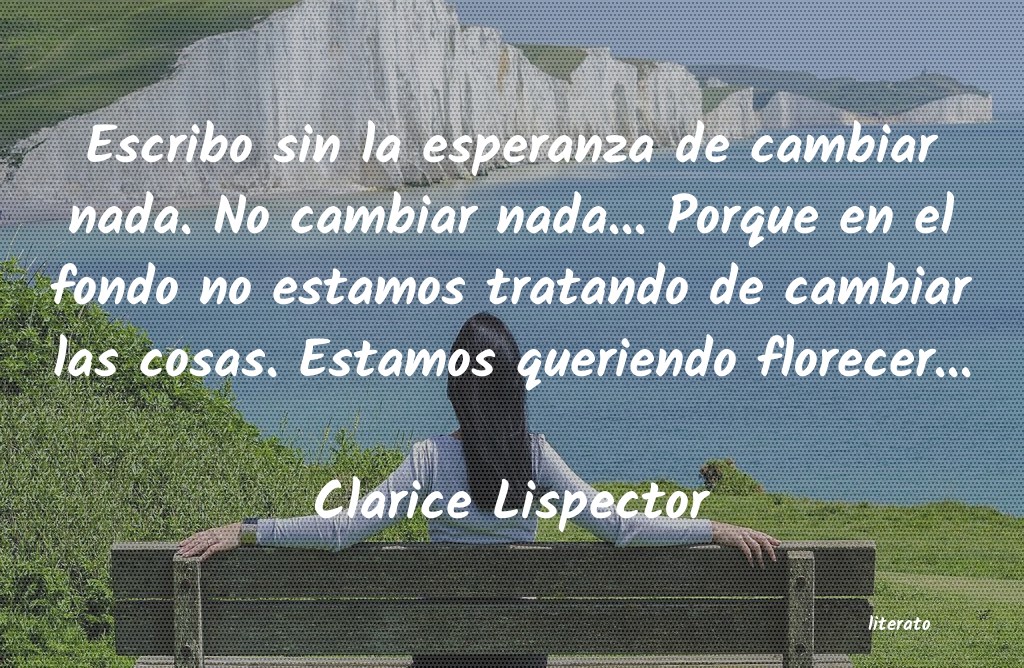 Frases de Clarice Lispector