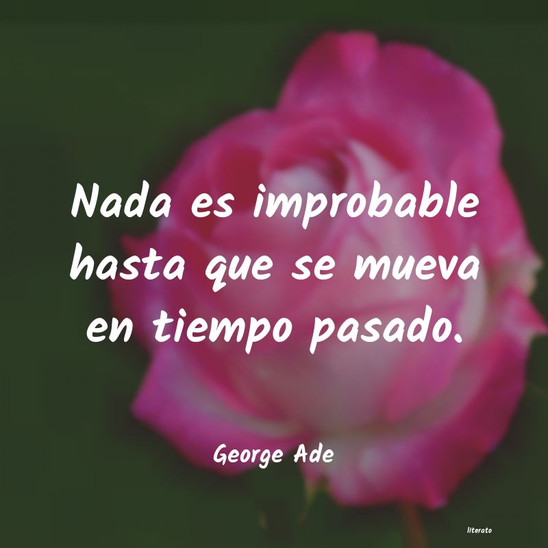 Frases de George Ade