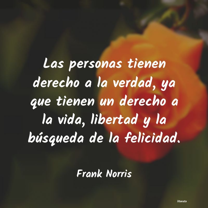 Frases de Frank Norris