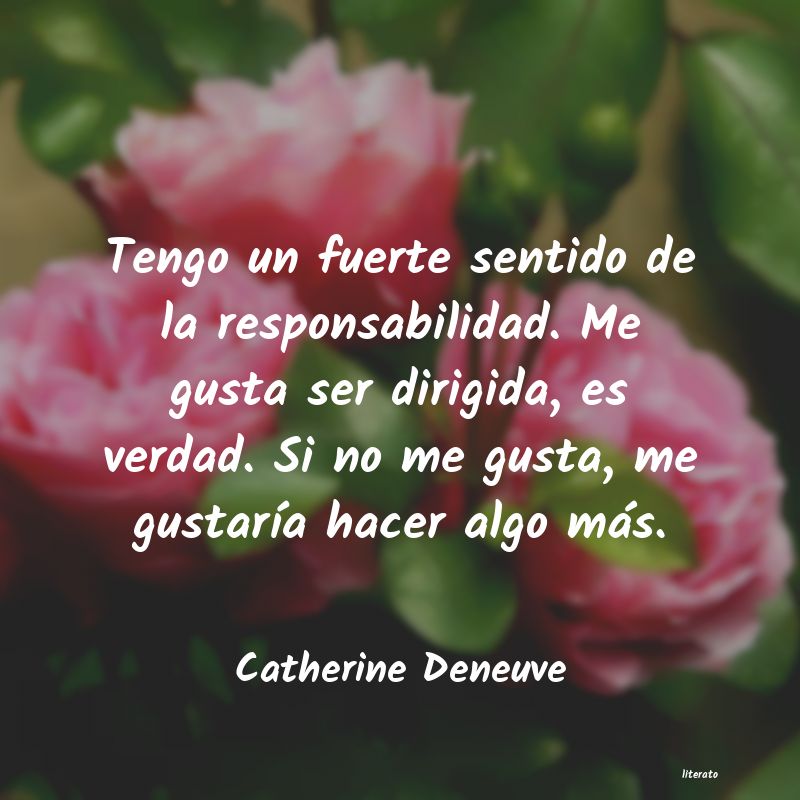 Frases de Catherine Deneuve