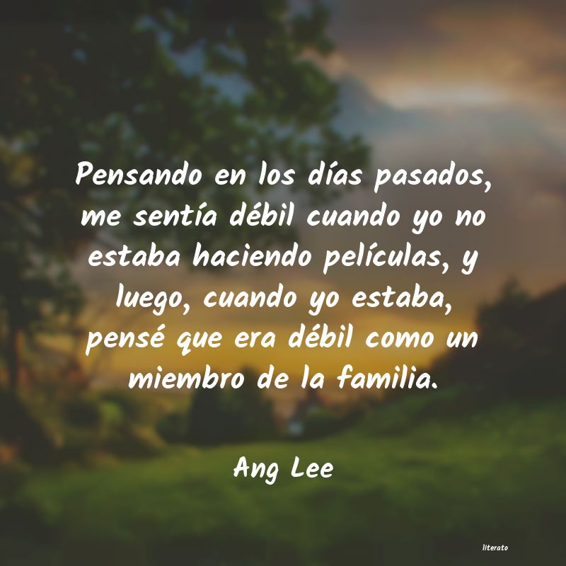 Frases de Ang Lee