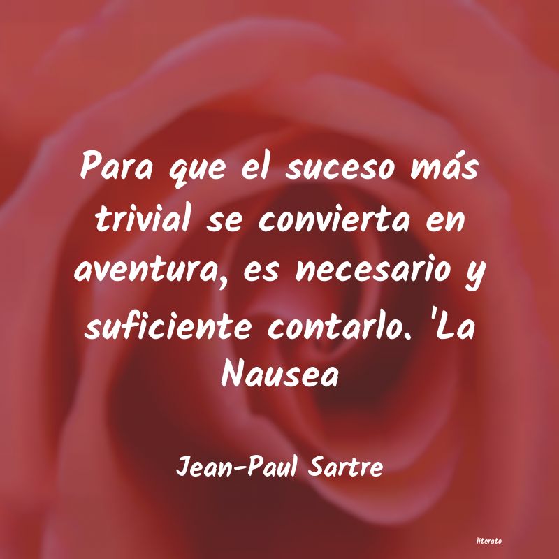 Frases de Jean-Paul Sartre