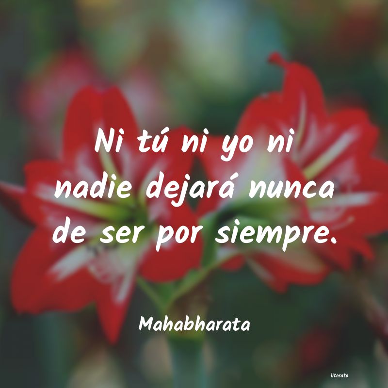 frases de Mahabharata