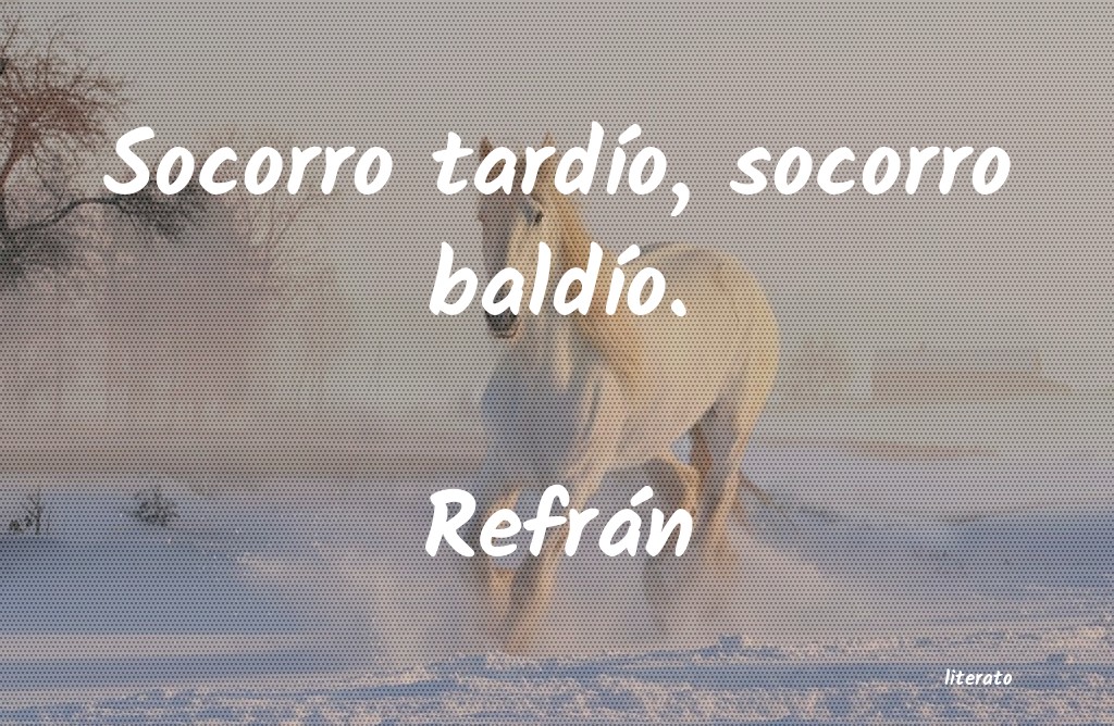 frases de Refrán