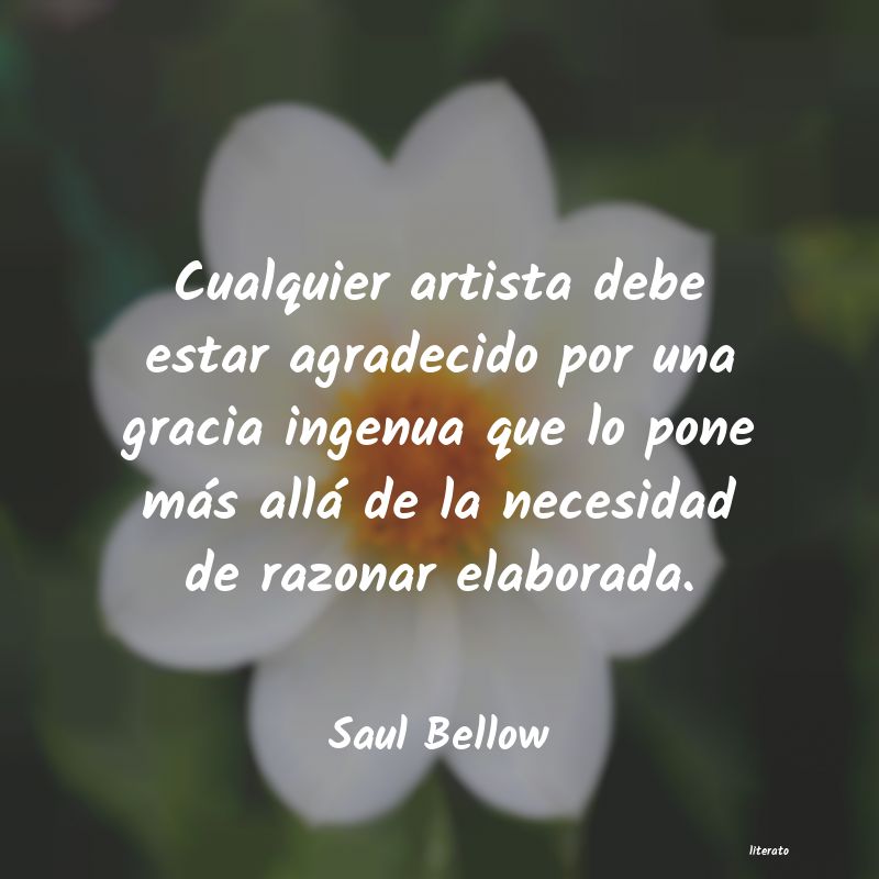 Frases de Saul Bellow