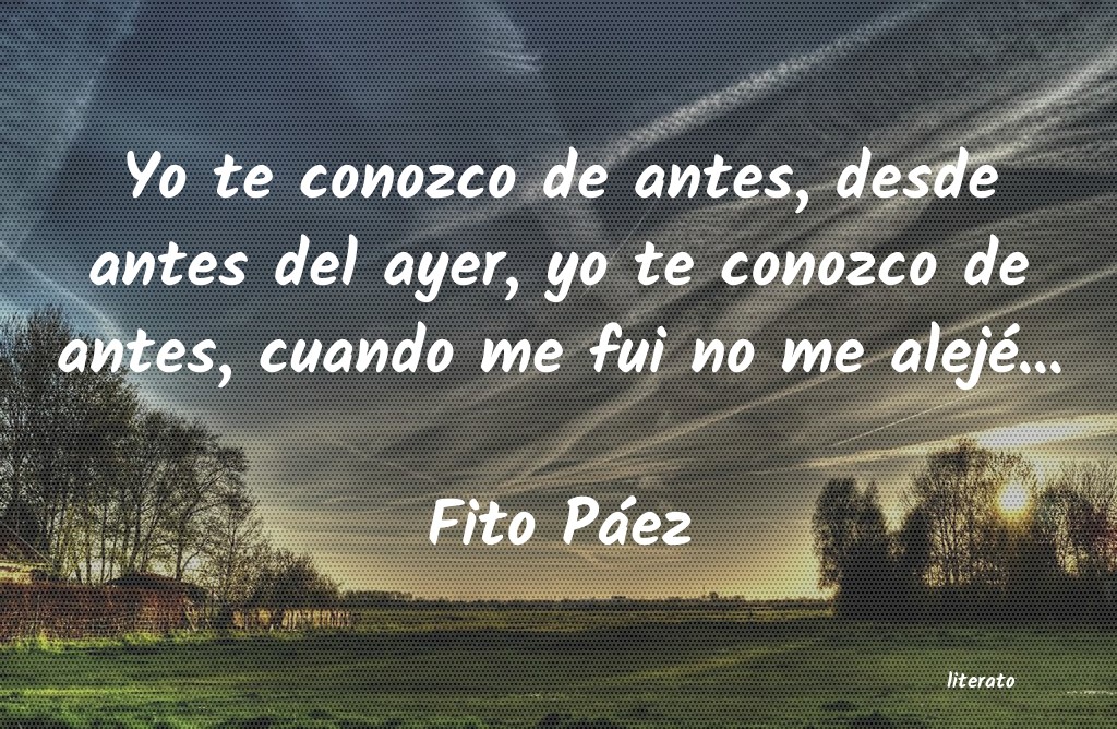 frases cortas de fito paez