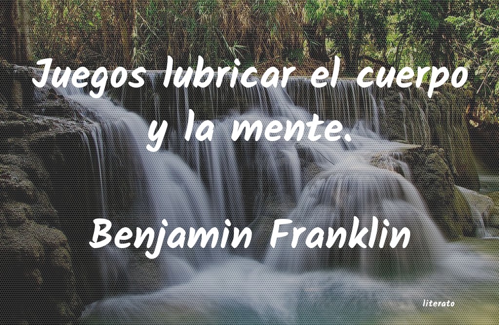 Frases de Benjamin Franklin