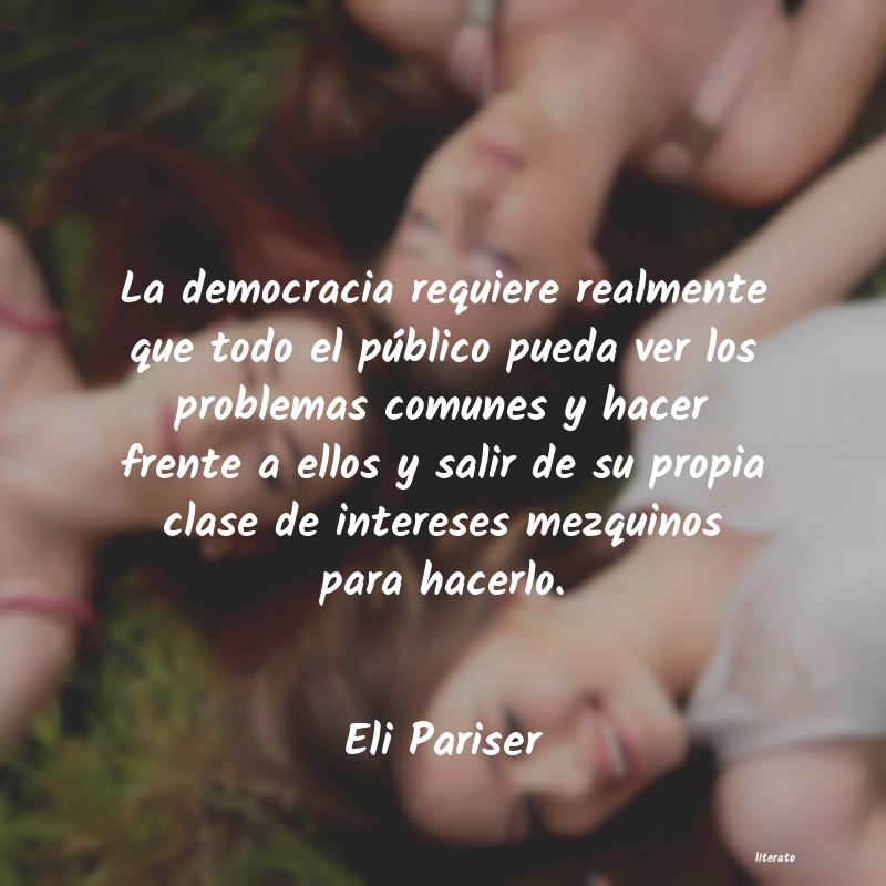 frases de Eli Pariser