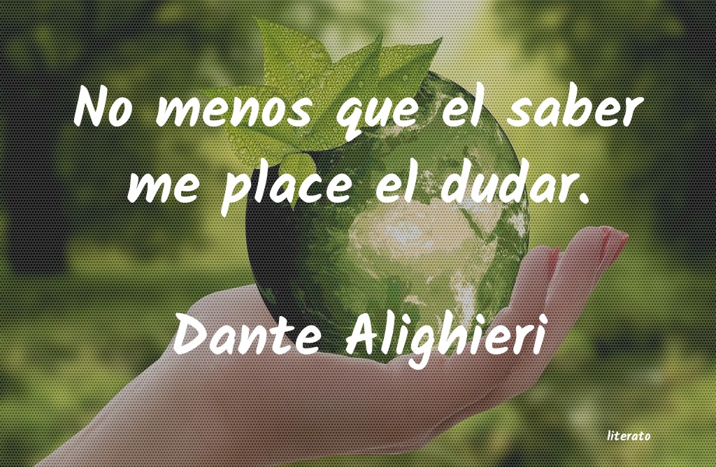 frases de Dante Alighieri
