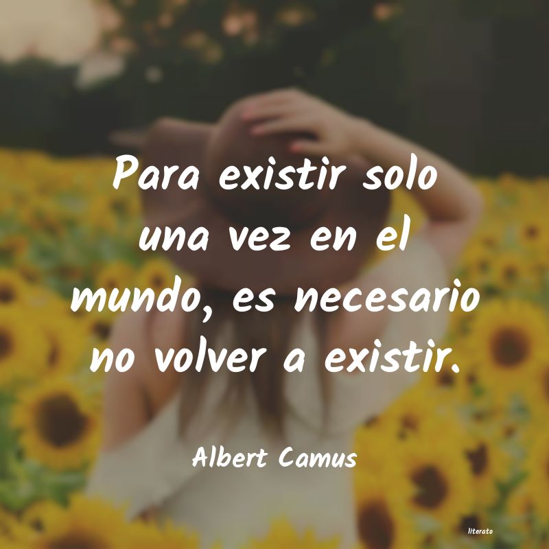 Frases de Albert Camus