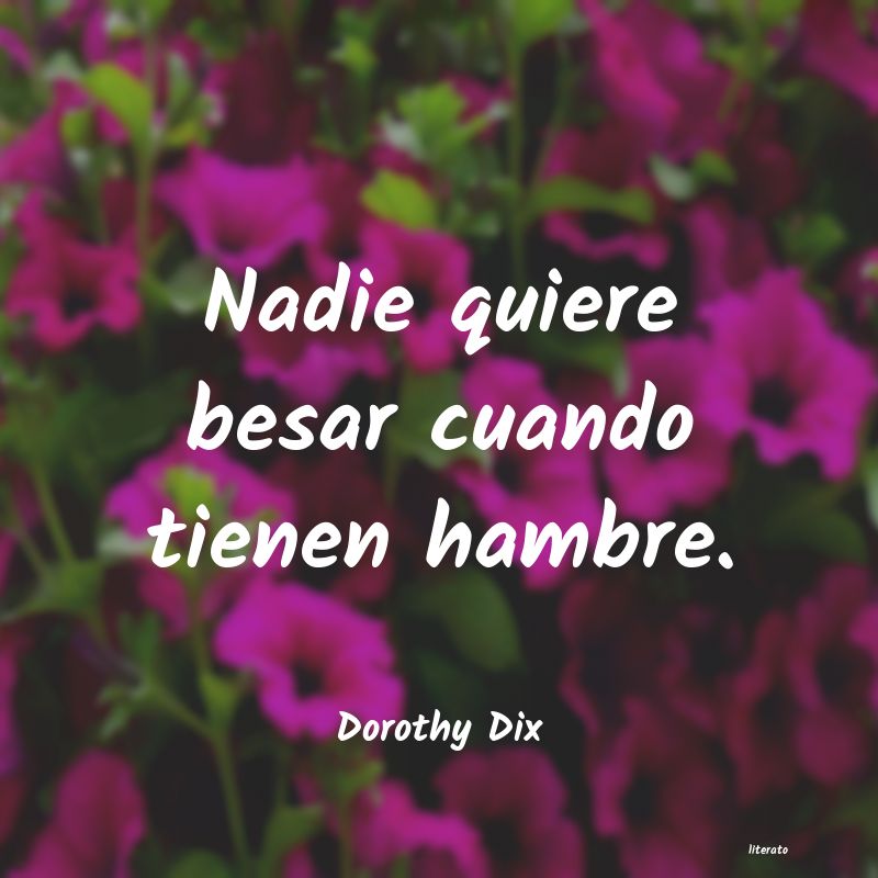 Frases de Dorothy Dix