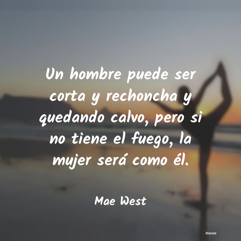 frases de Mae West