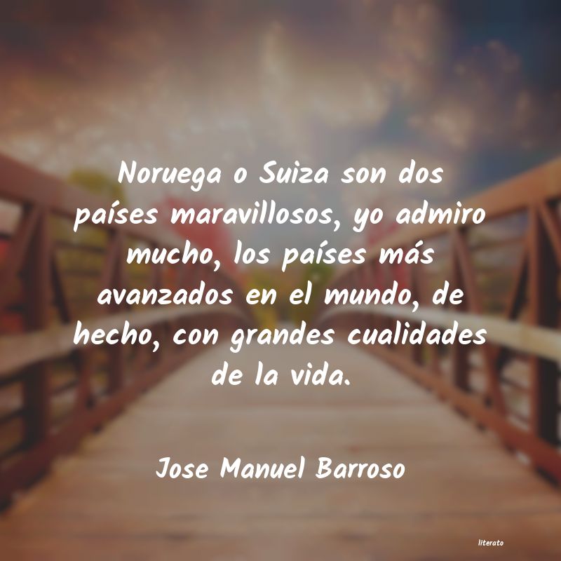 Frases de Jose Manuel Barroso