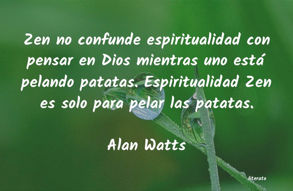 Frases de Alan Watts