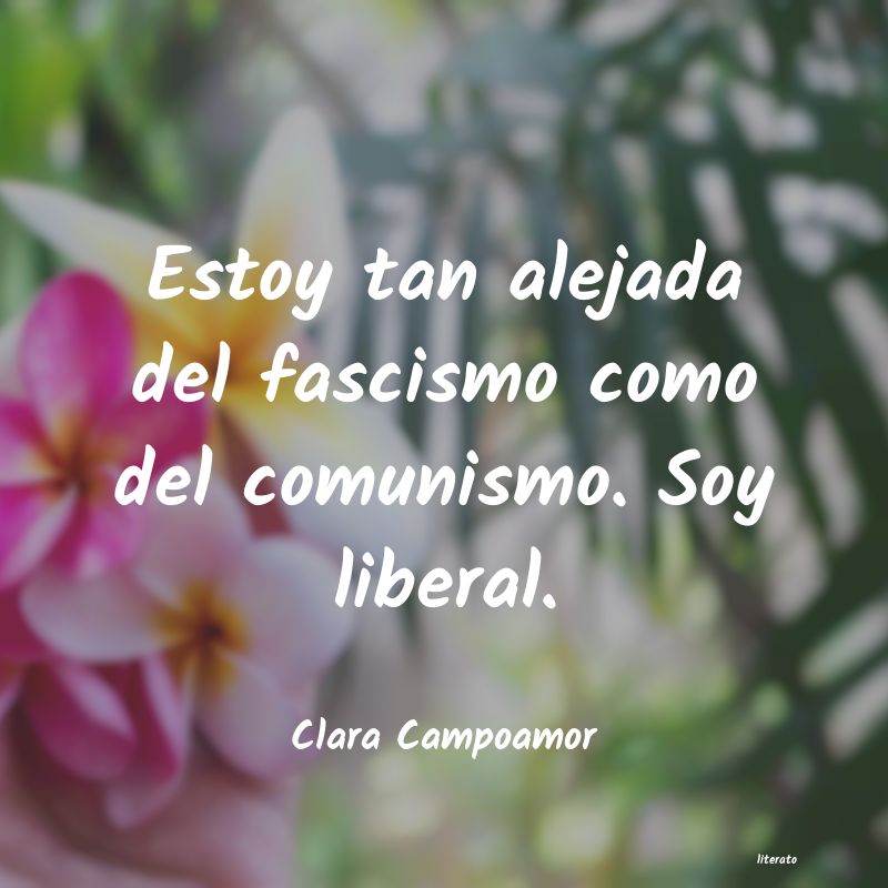 frases de Clara Campoamor