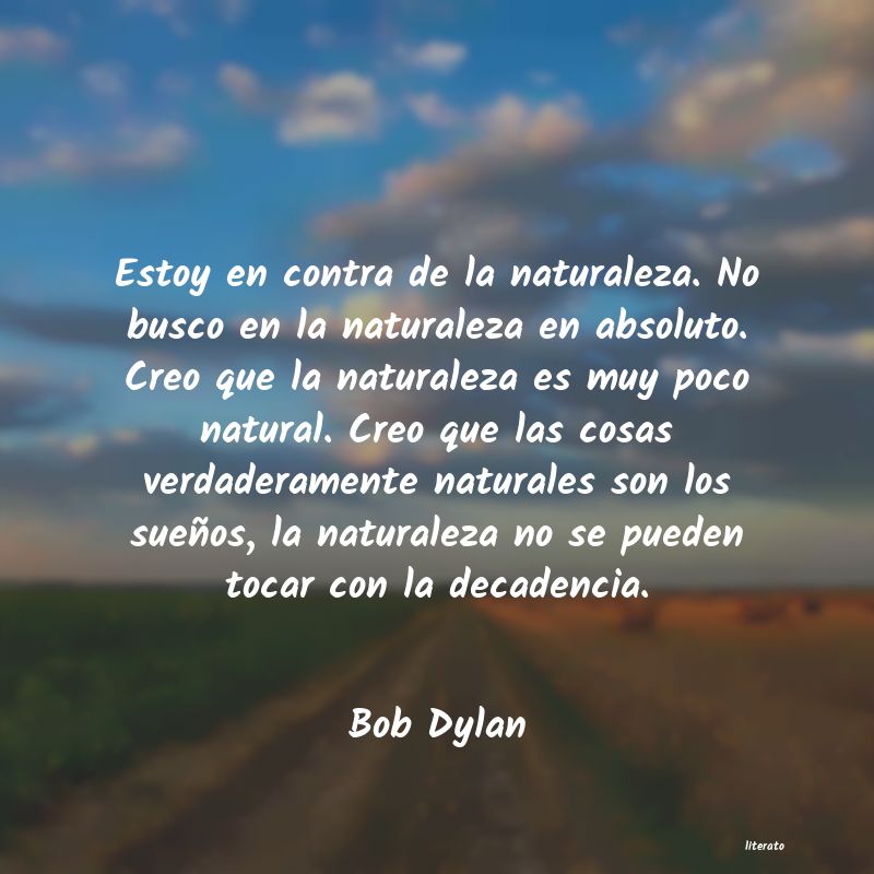 frases de Bob Dylan